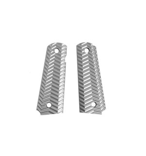 [FMA] Накладки на Colt 1911 Aluminum TYPE C Grip Panels for Colt 1911 Pistols - grey
